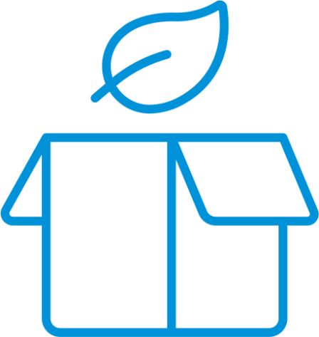 Icon nachhaltige Verpackung