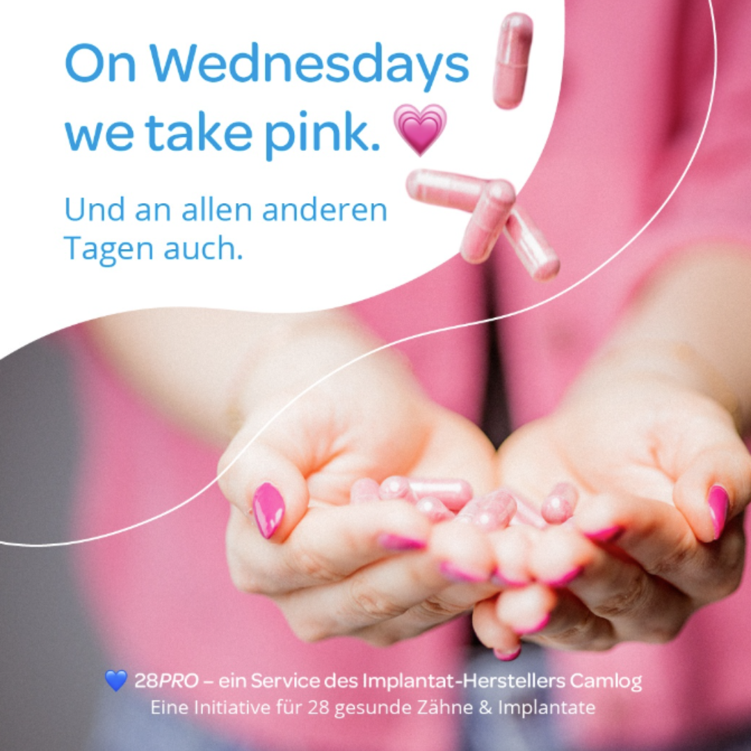 Hinter den pinken Nutrident Paro Pro® Kapseln steckt mehr als nur eine auffällige Farbe